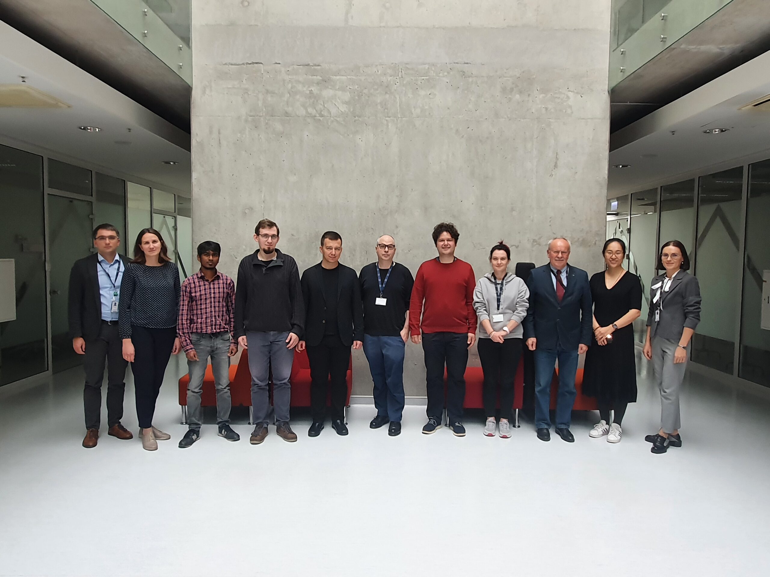 Meeting of the project Institute of Materials Science KTU
