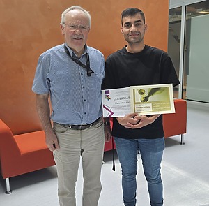 PhD student Muhammad Haris awarded an INFOBALT personalscholarship