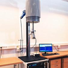 Analytical equipment Impedance analyser "ALPHA-AK" and its accessories and High temperature vertical furnace "NorECs TF/IC-1000, 10427"