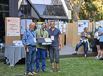 Winner of the Poster Session PhD student Maziar Moussavi