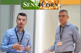 Guests from Slovakia at the Institute of Materials Science as part of the “Sens4Corn” project